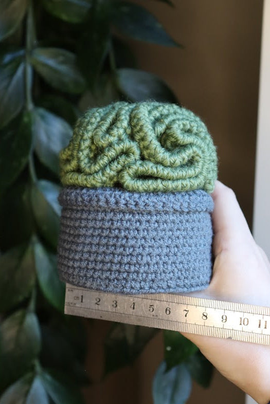 Crochet Brain Plant