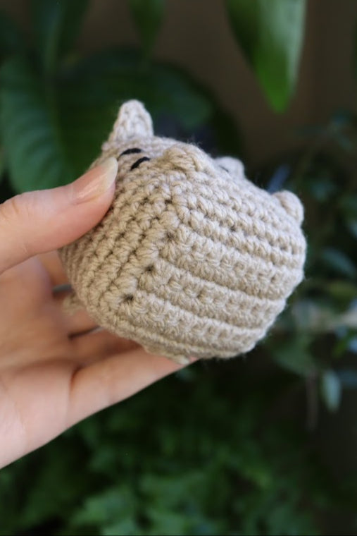 Crochet Cube Cat