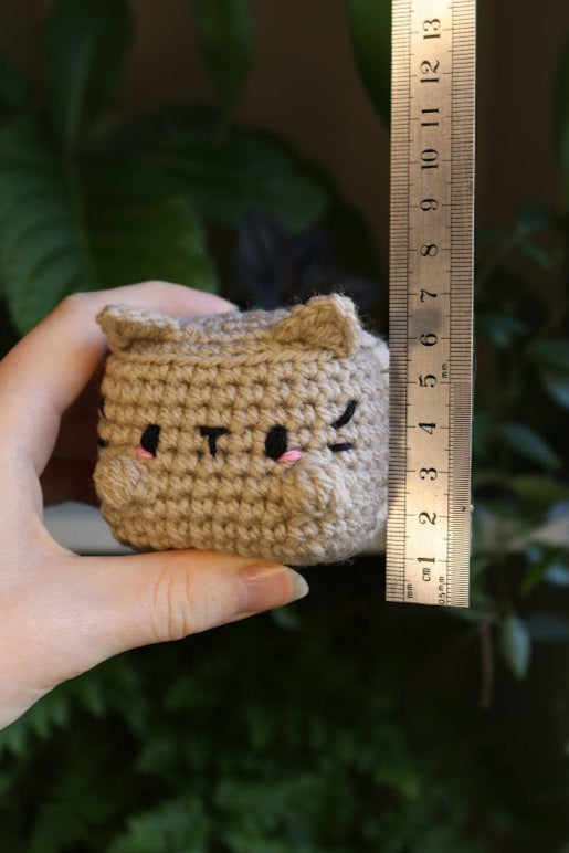 Crochet Cube Cat