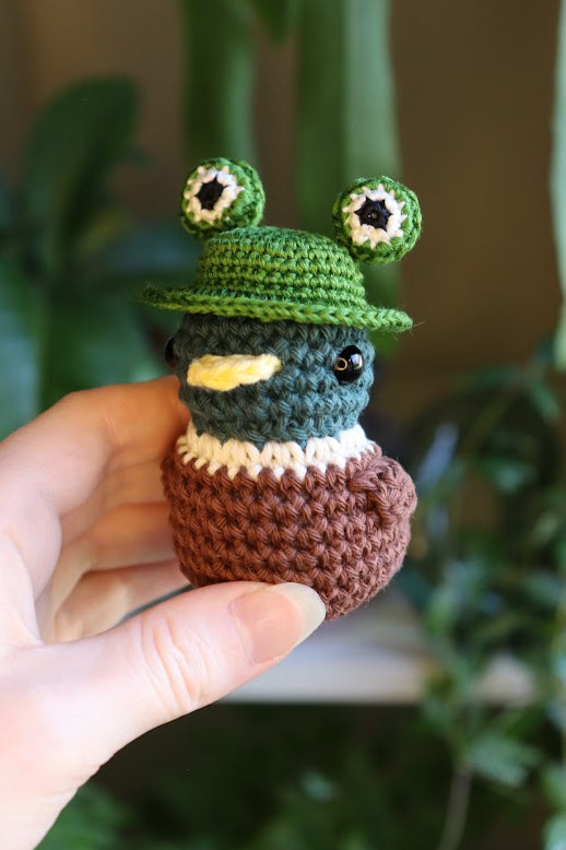 Crochet Mallard Duck - (Larry)