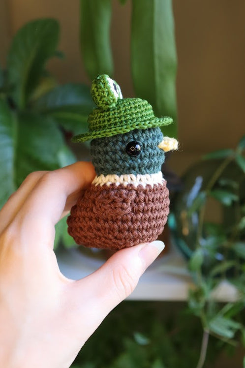 Crochet Mallard Duck - (Larry)