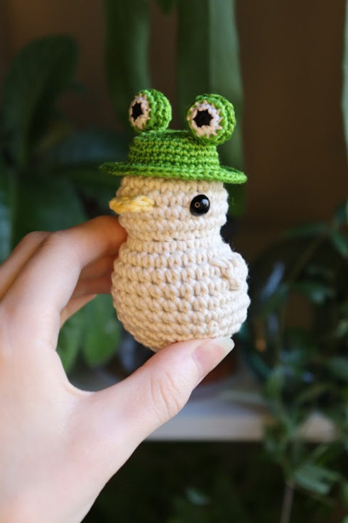 Crochet White Duck - (Waddles)