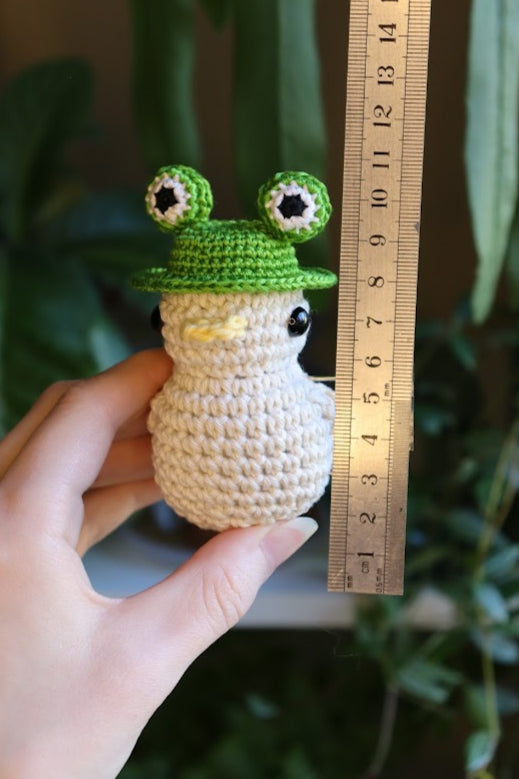 Crochet White Duck - (Waddles)