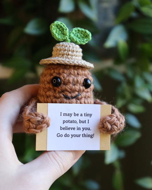 Crochet Emotional Support Potatoes