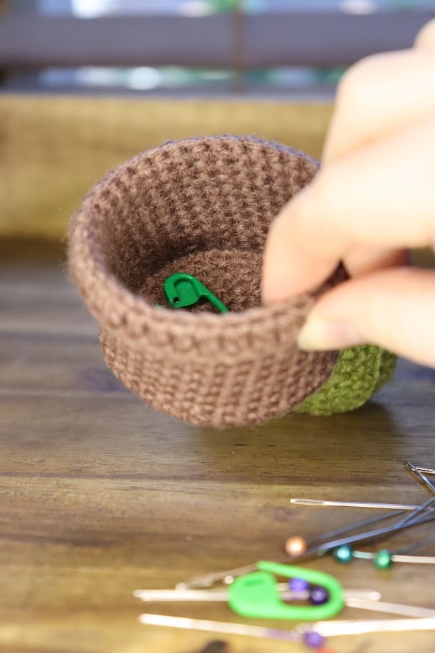 Crochet Cactus Pin Cushion