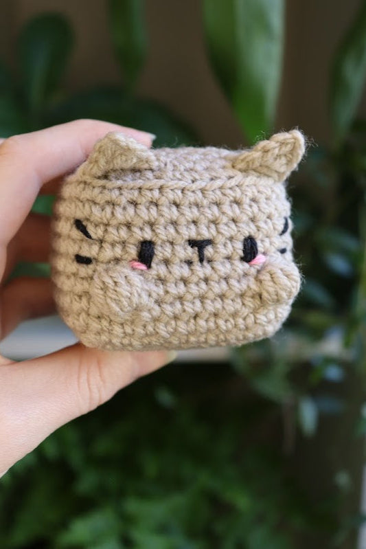 Crochet Cube Cat