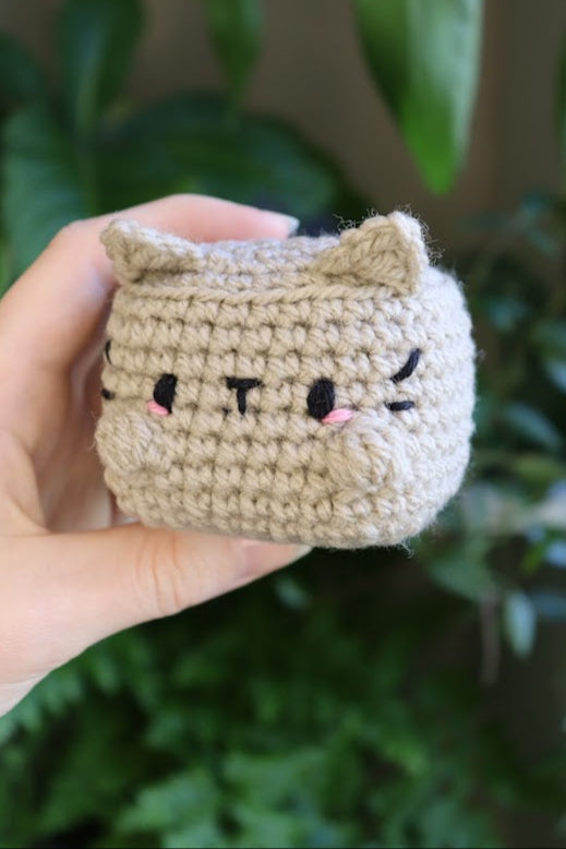 Crochet Cube Cat