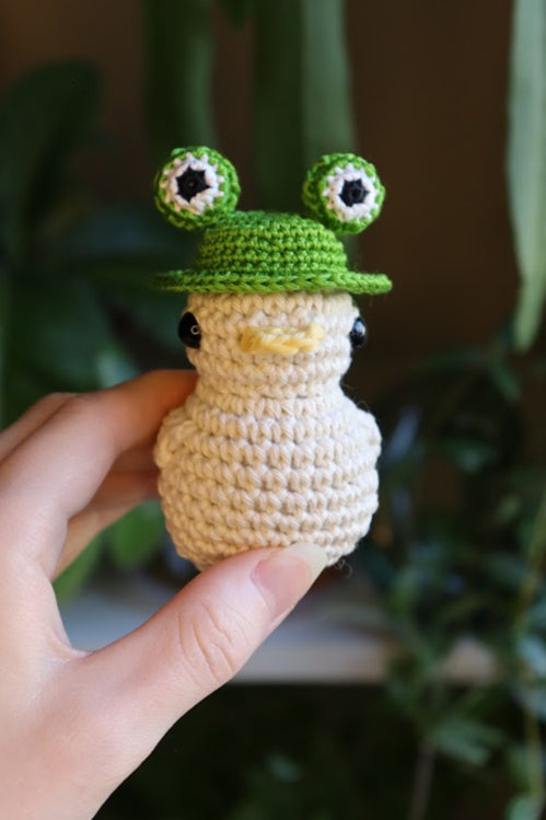 Crochet White Duck - (Waddles)