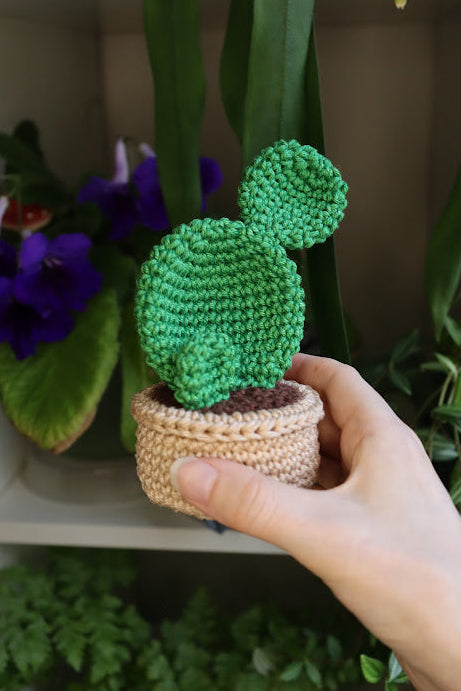 Crochet Prickly Pear Cactus