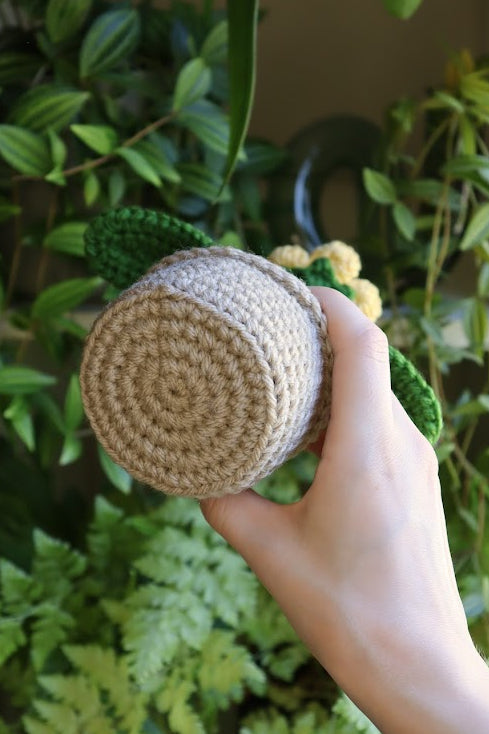 Crochet Yellow Flower